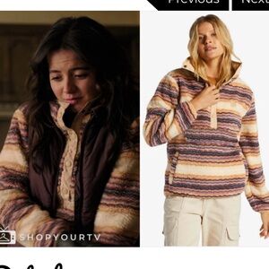 Billabong Switchback Women's Fleece Pullover Small The Last of Us Dina Episode 1